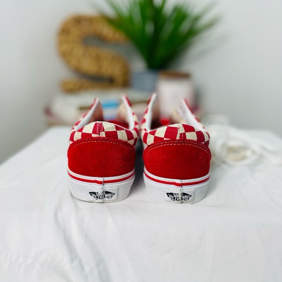 VANS OLD SKOOL Red Checkerboard - Picture 5 of 6
